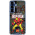 Marvel Classic Comics Iron Man Action Vintage Galaxy S25 Clear Case